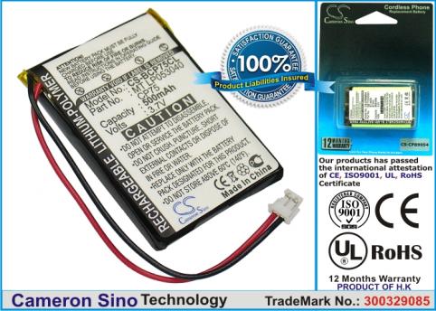 Batterie  idect mt lp053040 x2